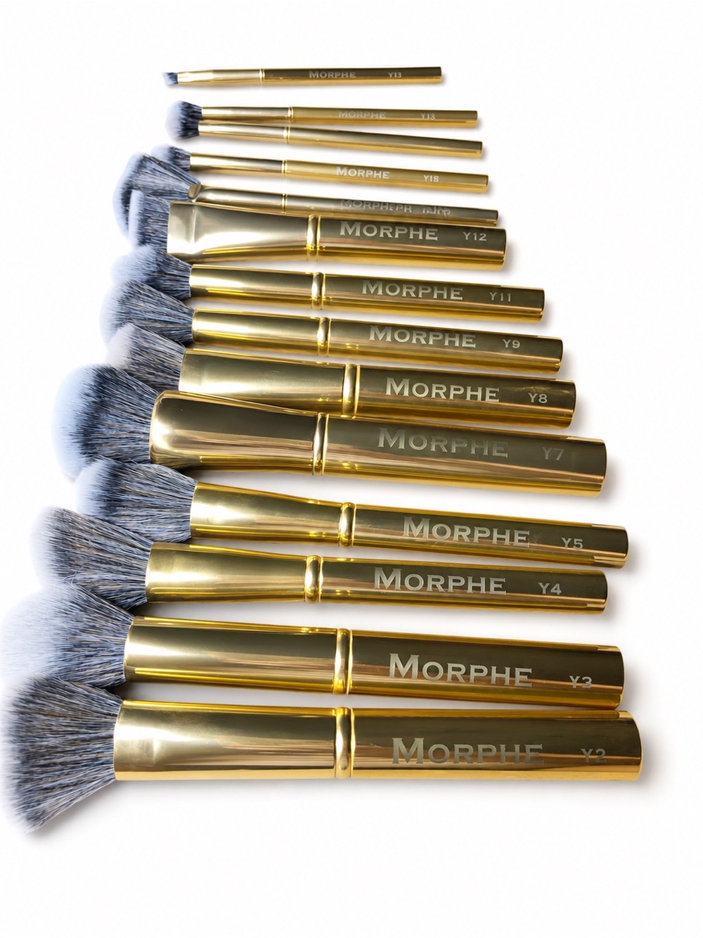 Morphe Gold Y-Series 14pc Brush Set RARE Discontinued Collector